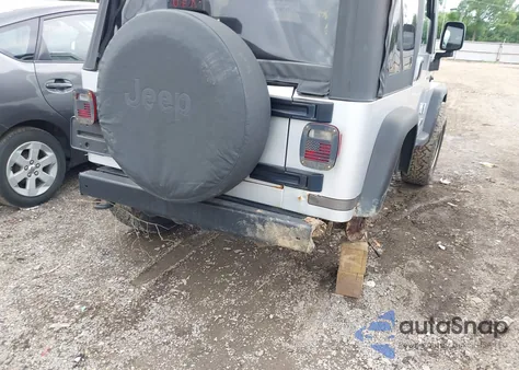 2004 Jeep Wrangler Sport from USA, damaged, VIN 1J4FA49S44P772575